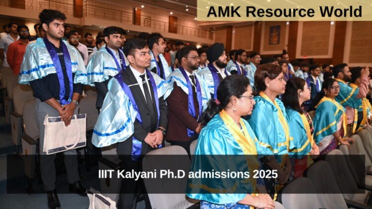 IIIT Kalyani Ph.D admissions 2025 Applications Open 