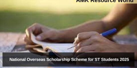 National Overseas Scholarship Scheme for ST Students 2025 Applications Open 
