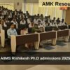 AIIMS Rishikesh Ph.D admissions 2025 Applications Open 