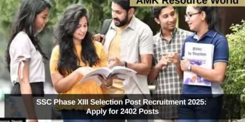 SSC Phase XIII Selection Post Recruitment 2025: Apply for 2402 Posts