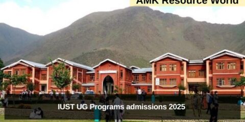 IUST UG Programs admissions 2025 Applications Open 