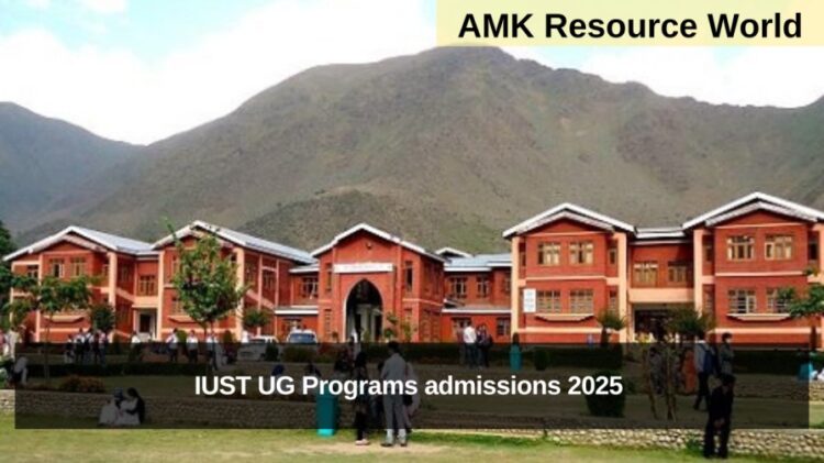 IUST UG Programs admissions 2025 Applications Open 