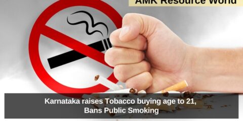 Karnataka raises Tobacco buying age to 21, Bans Public Smoking