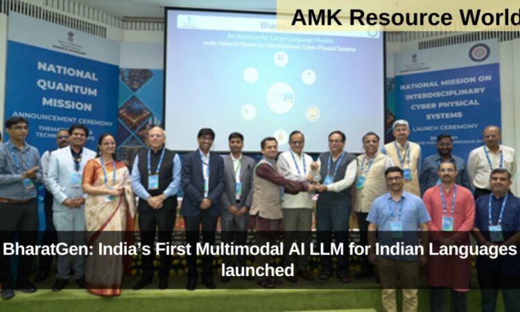 BharatGen: India’s First Multimodal AI LLM for Indian Languages launched 