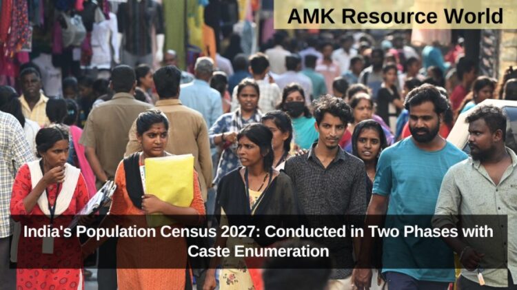 India's Population Census 2027: Conducted in Two Phases with Caste Enumeration