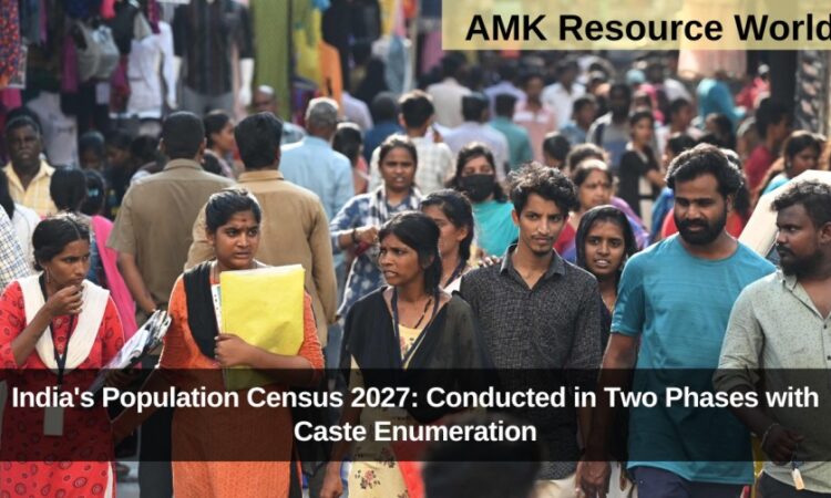 India's Population Census 2027: Conducted in Two Phases with Caste Enumeration