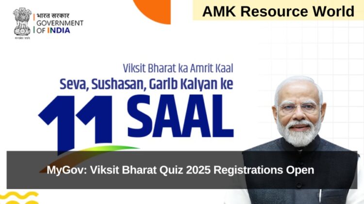 MyGov: Viksit Bharat Quiz 2025 Registrations Open 