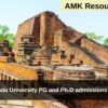 Nalanda University PG and Ph.D admissions 2025 Applications Open 