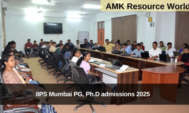 IIPS Mumbai PG, Ph.D admissions 2025 Applications Open 