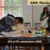 EFLU PG admissions 2025 Applications Open 