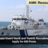 Indian Coast Guard Navik and Yantrik Recruitment 2025: Apply for 630 Posts