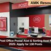 Karnataka Post Office Postal Asst & Sorting Asst Recruitment 2025: Apply for 138 Posts