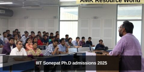 IIIT Sonepat Ph.D admissions 2025 Applications Open