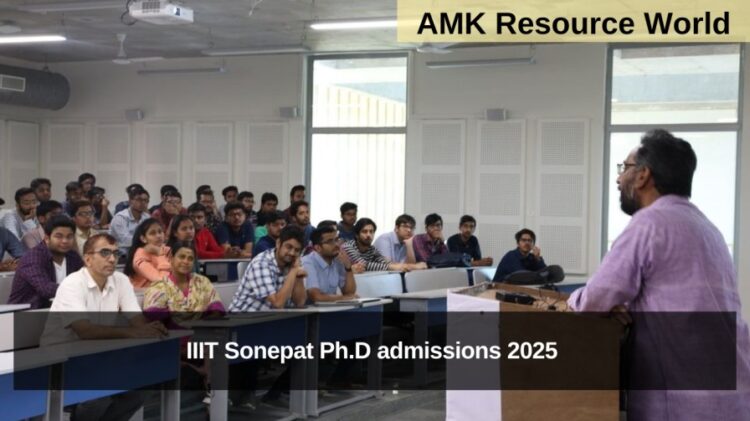 IIIT Sonepat Ph.D admissions 2025 Applications Open
