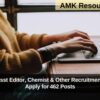 UPSC Asst Editor, Chemist & Other Recruitment 2025 - Apply for 462 Posts