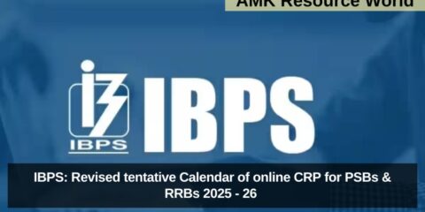 IBPS: Revised tentative Calendar of online CRP for PSBs & RRBs 2025 - 26 released