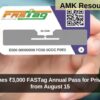 Govt Launches ₹3,000 FASTag Annual Pass for Private Vehicles from August 15