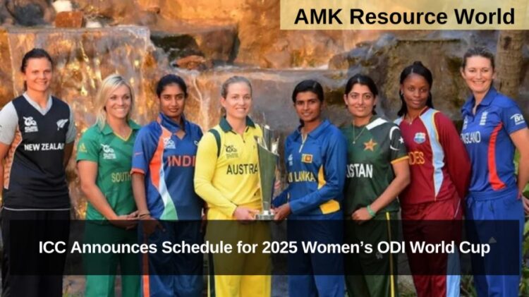 ICC Announces Schedule for 2025 Women’s ODI World Cup