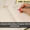 Sahitya Akademi Bal Sahitya Puraskar 2025 Winners Announced, Complete Winners List Here