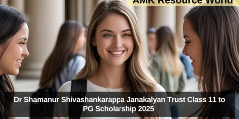 Dr Shamanur Shivashankarappa Janakalyan Trust Class 11 to PG Scholarship 2025 Applications Open