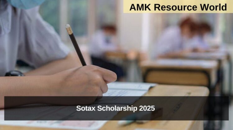Sotax Scholarship 2025 Applications Open