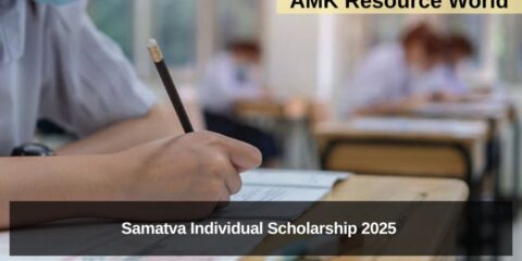 Samatva Individual Scholarship 2025 Applications Open