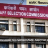 SSC MTS Havaldar Recruitment 2025: Apply for 1075 Posts