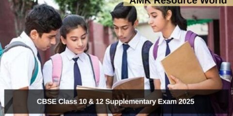CBSE Class 10 & 12 Supplementary Exam 2025 date sheet released