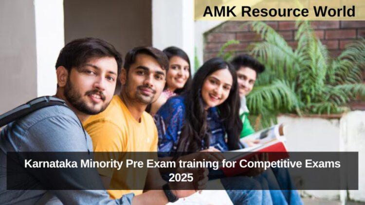 Karnataka Minority Pre Exam training for Competitive Exams 2025 Applications Open