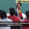 SDAU Faculty Recruitment 2025 notification released: Apply for 225 Posts