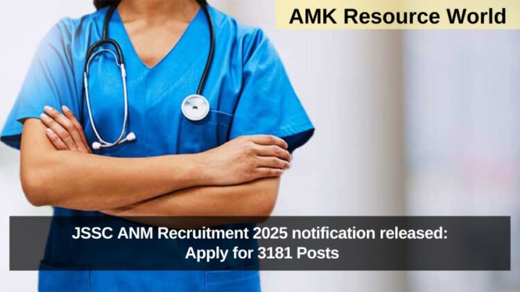 JSSC ANM Recruitment 2025 notification released: Apply for 3181 Posts