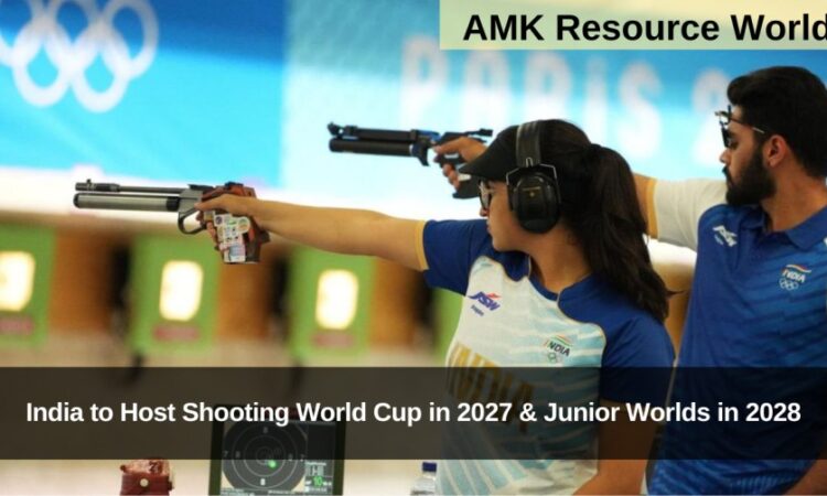 India to Host Shooting World Cup in 2027 and Junior Worlds in 2028