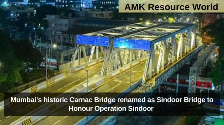 Mumbai’s historic Carnac Bridge renamed as Sindoor Bridge to Honour Operation Sindoor 