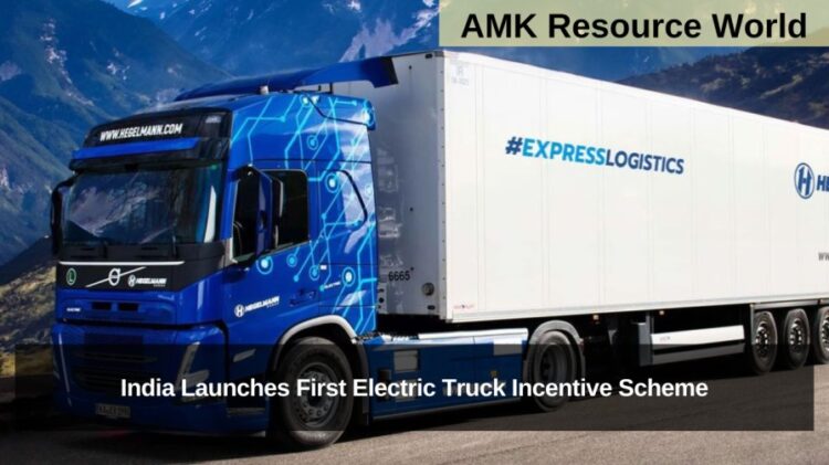 India Launches First Electric Truck Incentive Scheme