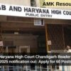 Punjab and Haryana High Court Chandigarh Reader Recruitment 2025 notification out: Apply for 60 Posts
