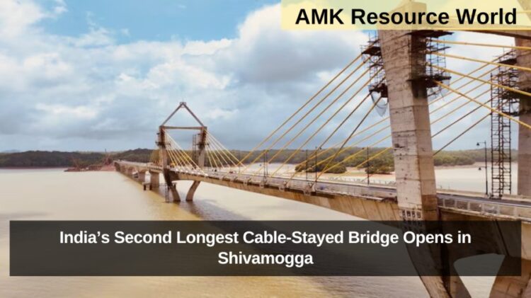 India’s Second Longest Cable-Stayed Bridge Opens in Shivamogga