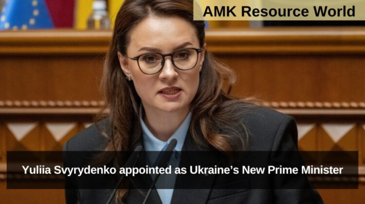 Yuliia Svyrydenko appointed as Ukraine’s New Prime Minister