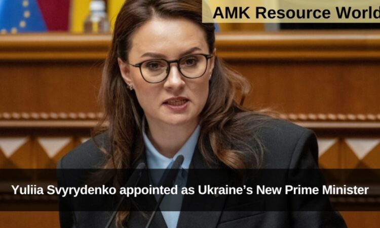 Yuliia Svyrydenko appointed as Ukraine’s New Prime Minister