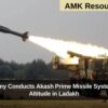 Indian Army Conducts Akash Prime Missile System at High Altitude in Ladakh