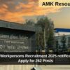 Oil India Workpersons Recruitment 2025 notification out: Apply for 262 Posts