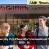 Griffith University Vice Chancellor’s International Scholarship 2025 - 26 Applications Open