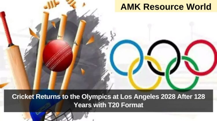 Cricket Returns to the Olympics at Los Angeles 2028 After 128 Years with T20 Format