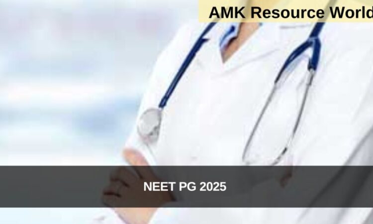 NEET PG 2025 Exam city intimation slip released