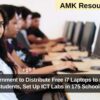 Delhi Government to Distribute Free i7 Laptops to meritorious students, Set Up ICT Labs in 175 Schools