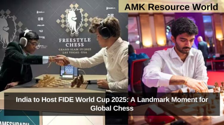 India to Host FIDE World Cup 2025: A Landmark Moment for Global Chess