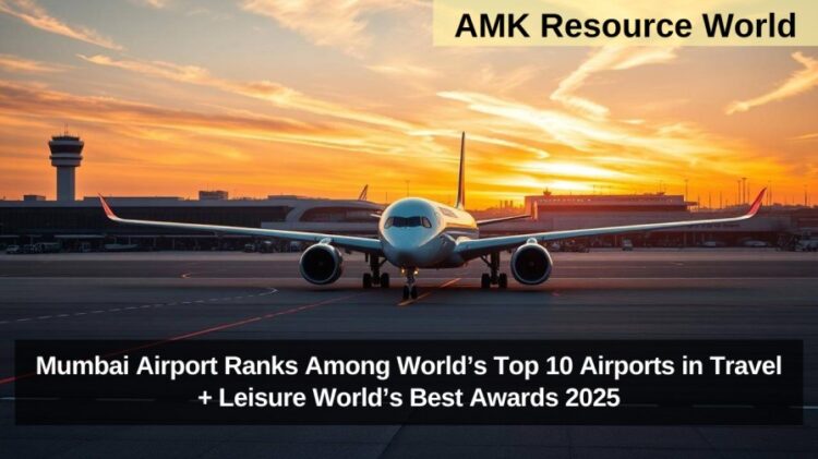 Mumbai Airport Ranks Among World’s Top 10 Airports in Travel + Leisure World’s Best Awards 2025