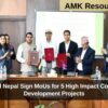 India and Nepal Sign MoUs for 5 High Impact Community Development Projects