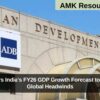 ADB Lowers India’s FY26 GDP Growth Forecast to 6.5% Amid Global Headwinds