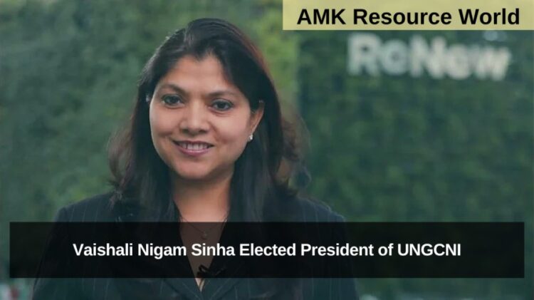 Vaishali Nigam Sinha Elected President of UNGCNI