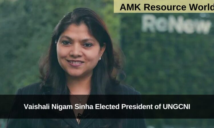 Vaishali Nigam Sinha Elected President of UNGCNI